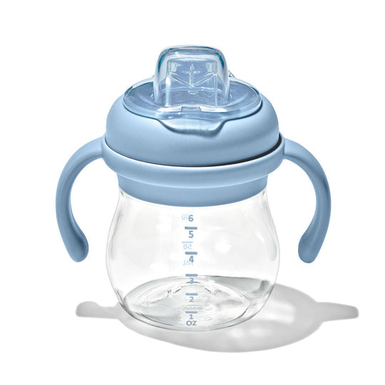 OXO Tot Transitions Soft Spout Sippy Cup with Removable Handles-7