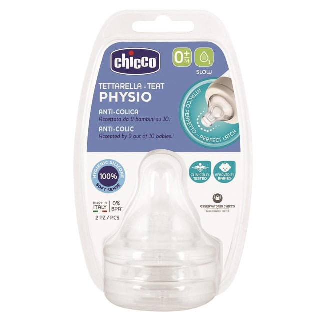 CHICCO Perfect5/Physio Teat 2pk-4