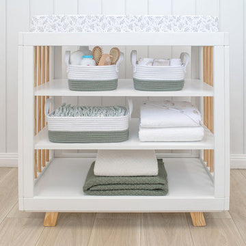 Living Textiles 3pc Storage Set - Sage