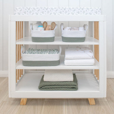 Living Textiles 3pc Storage Set - Sage-2