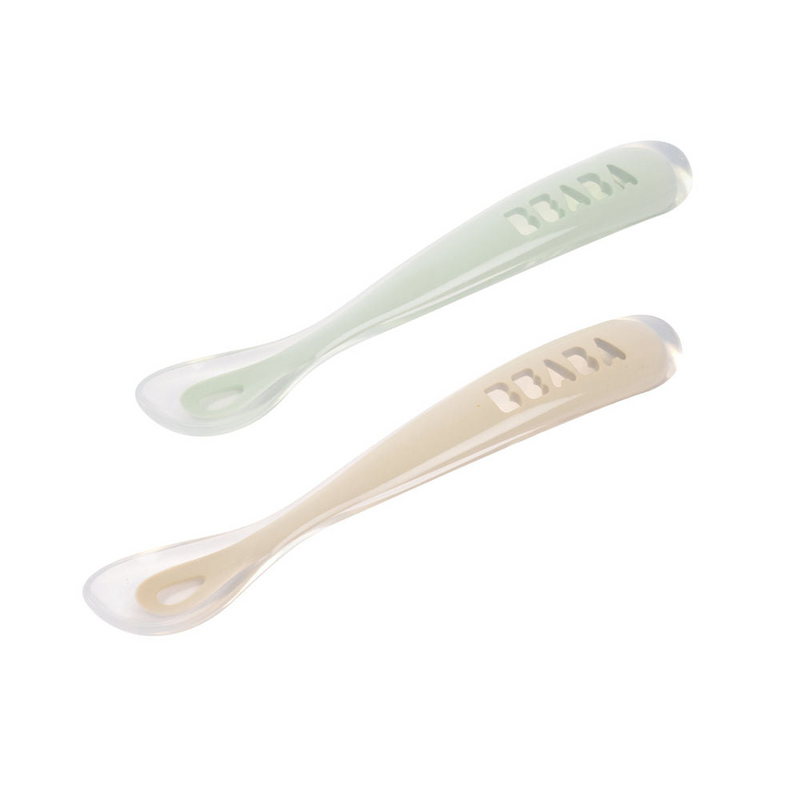 Beaba 1st Stage Travel Baby Spoons with Case-2