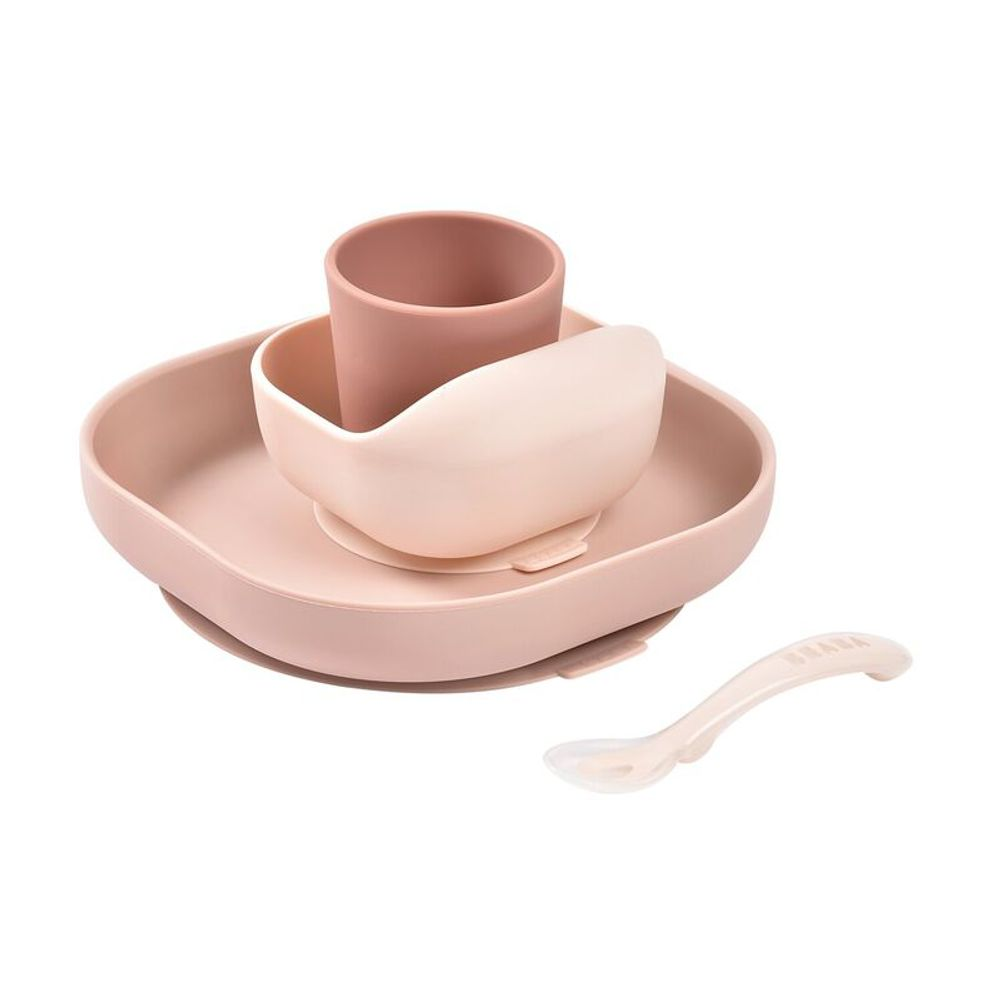 Beaba Silicone Suction Meal Set-9