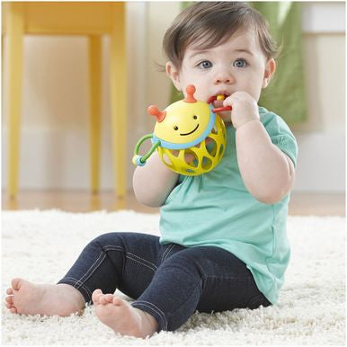 Skip Hop Explore & More Roll-Around Rattles - Bee-3