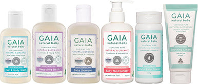 Gaia Natural Baby Newborn Gift Set 6pk-1