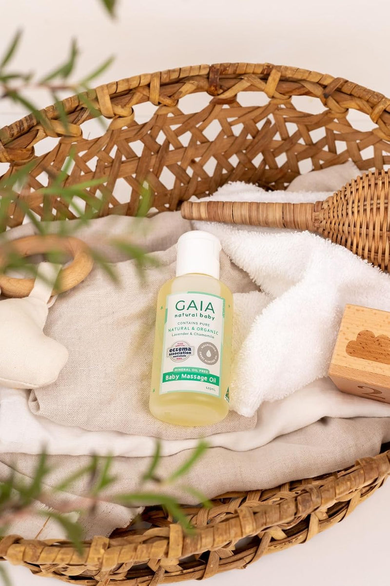 Gaia Natural Baby Baby Massage Oil 125ml-8