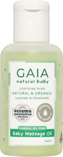 Gaia Natural Baby Baby Massage Oil 125ml-1