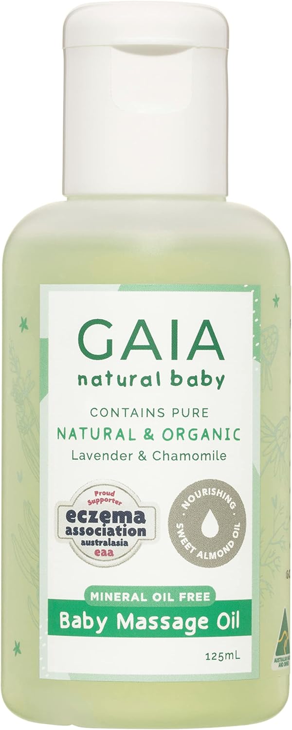 Gaia Natural Baby Baby Massage Oil 125ml-1