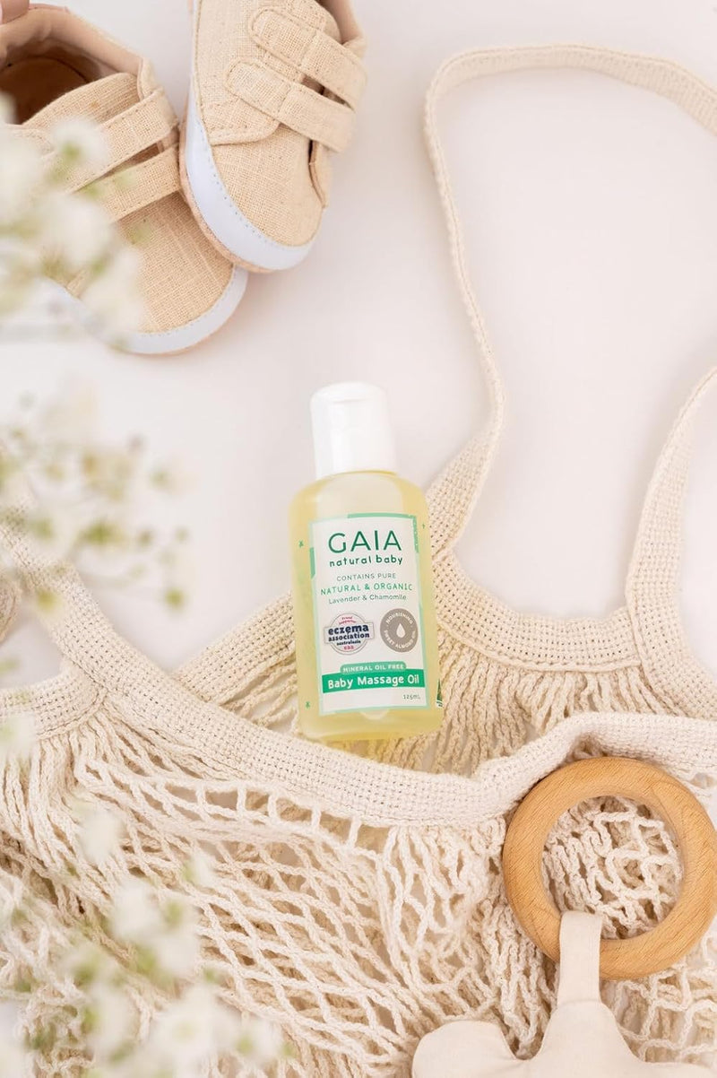 Gaia Natural Baby Baby Massage Oil 125ml-7