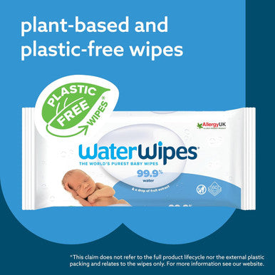 WaterWipes Chemical Free Baby Wipes 240s-3