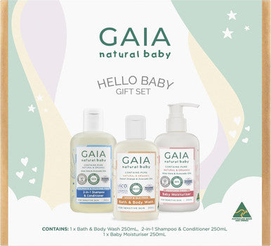 Gaia Baby Hello Baby Gift Set (3pcs)-2