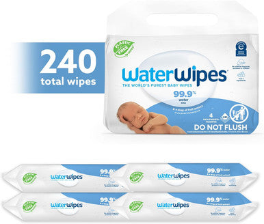 WaterWipes Chemical Free Baby Wipes 240s-2