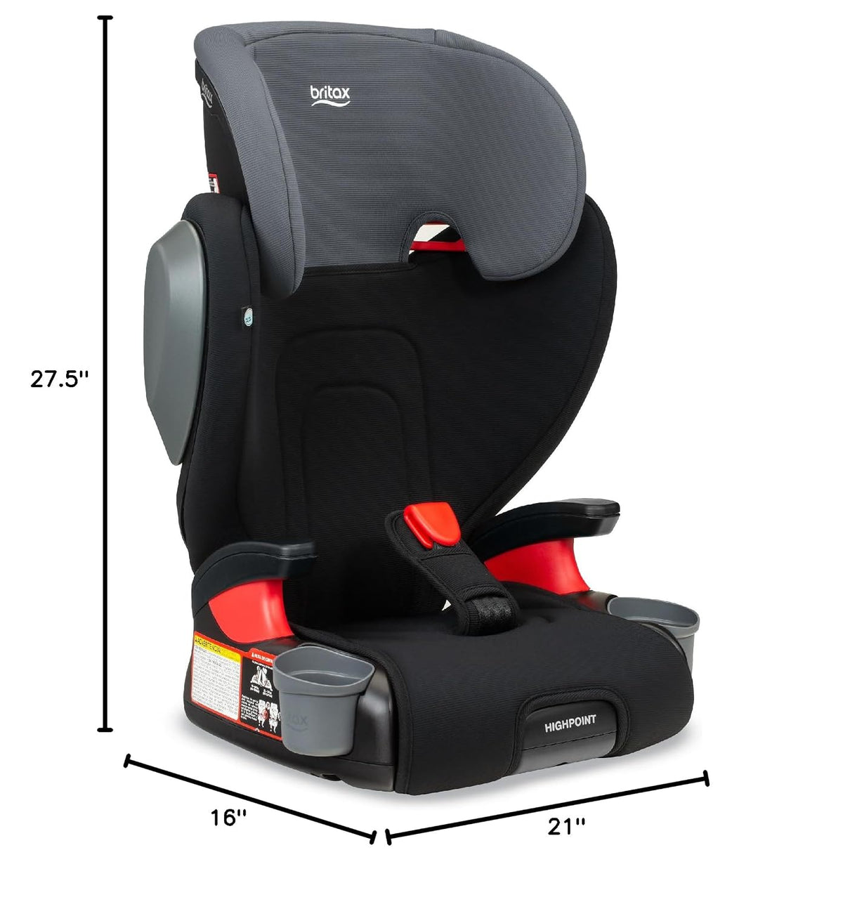 Britax Highpoint 2-in-1 Booster Car Seat-8