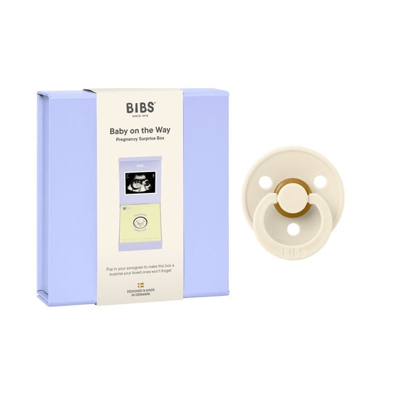 BIBS Gift Set 'Baby on the Way' - Ivory-1