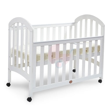 Super Nanny Dilham Cot - White-1