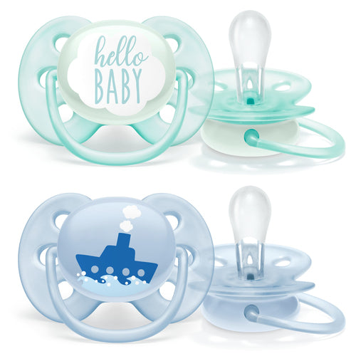 Philips Avent Ultra Soft Pacifier 2Pack (0-6m)-7