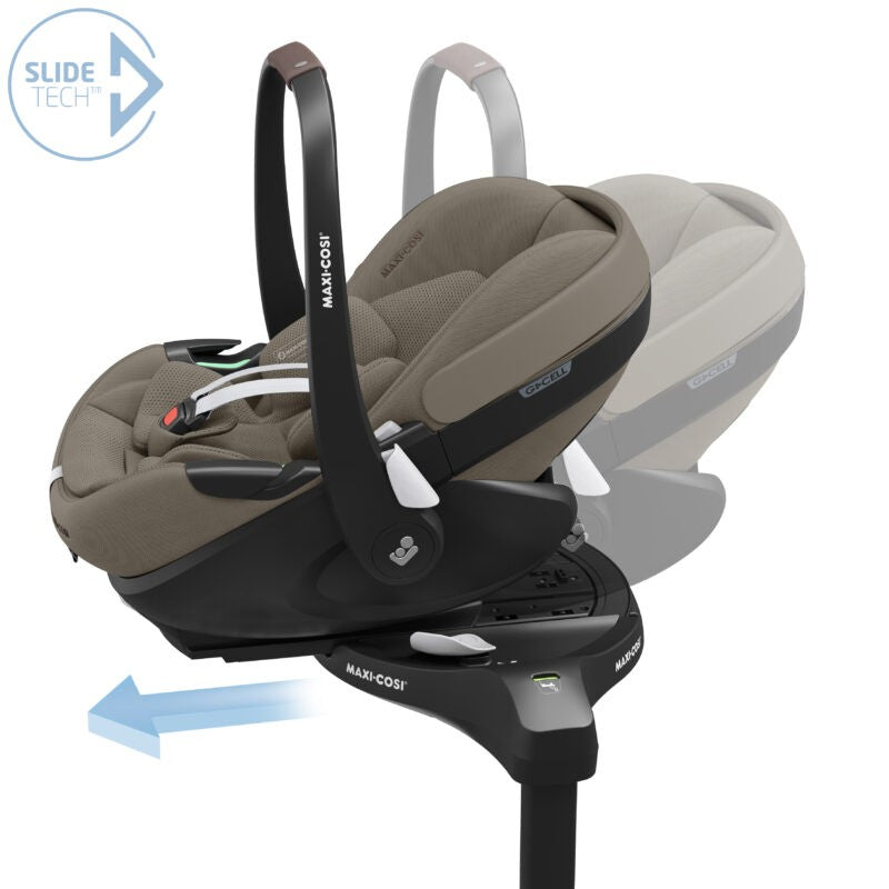 Maxi Cosi Eva³ Compact Stroller & Pebble 360 Pro² + Familyfix 360 Pro Base Bundle-3