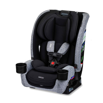 Britax One4Life Slim all-in-one car seat in Raven Black, angled view