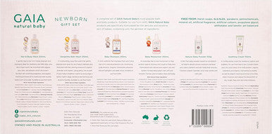 Gaia Natural Baby Newborn Gift Set 6pk-3