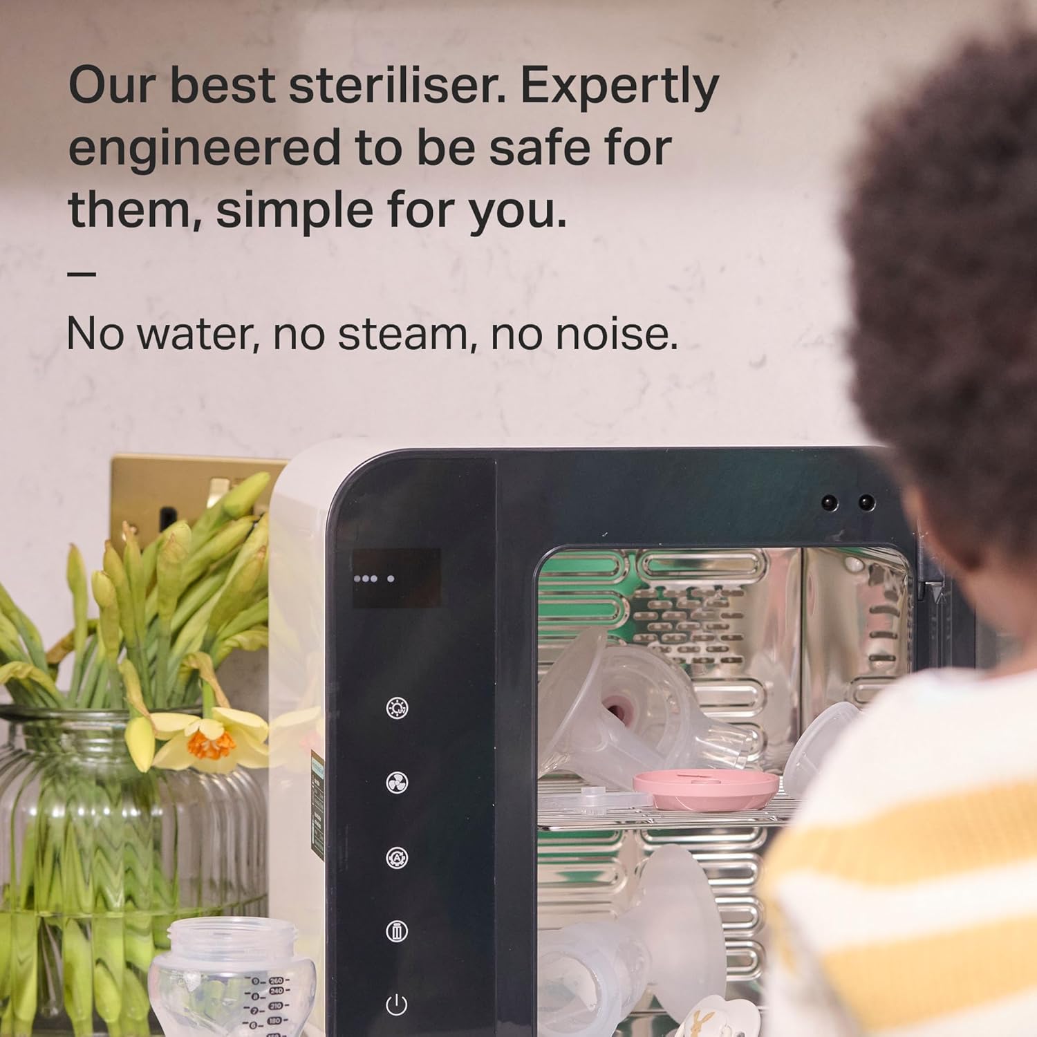Tommee Tippee Ultra UV 3-In-1 UV Steriliser, Dryer & Storage-6