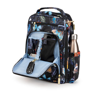 JuJuBe Be Right Back Nappy Backpack - Social Butterfly-2