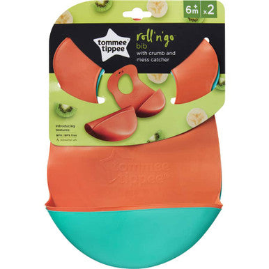 Tommee Tippee Roll 'n' Go Bibs 2-Pack-1