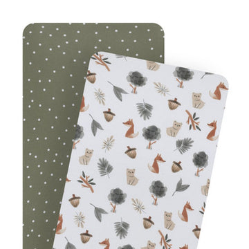 Living Textiles Jersey Bassinet Fitted Sheets