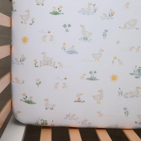 Living Textile Jersey Cot Fitted Sheets-22