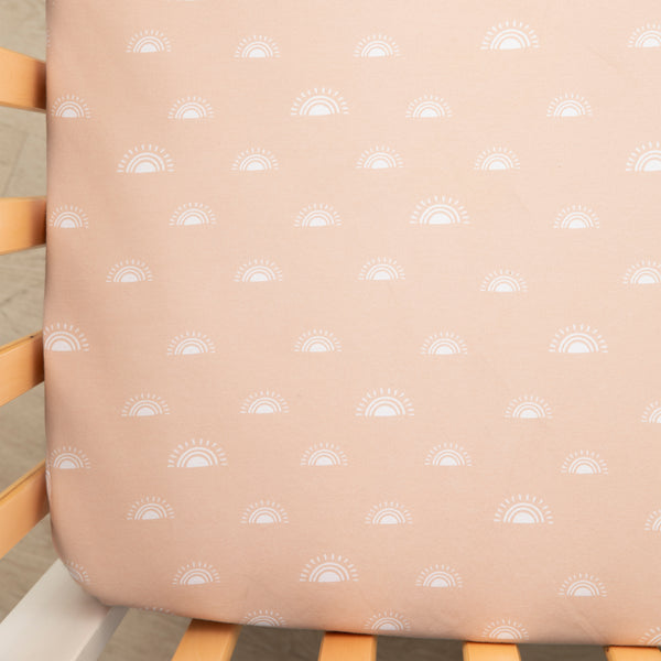 Living Textiles Organic Jersey Cot Fitted Sheets 2pk-15