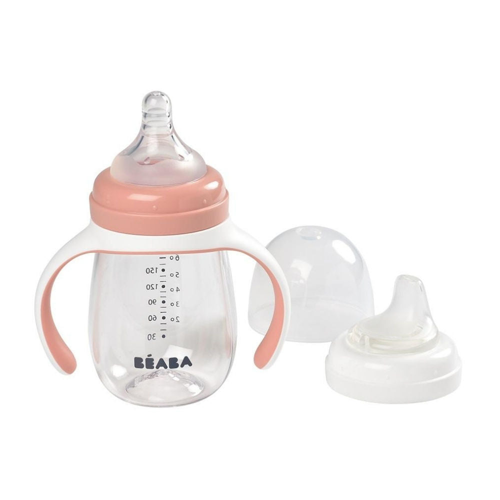 Beaba 2 in 1 Bottle to Sippy Learning Cup-8