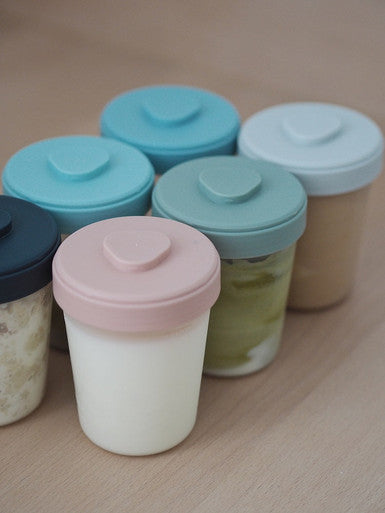 Beaba Toddler Food Storage Set 250mls-4