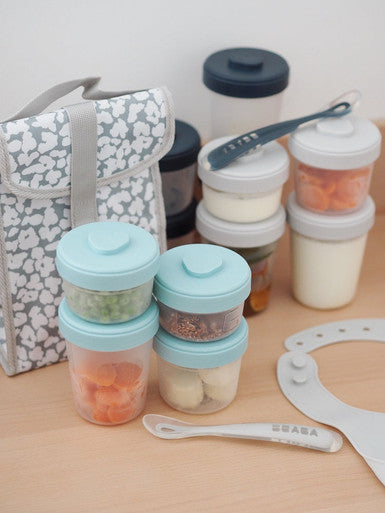 Beaba Stackable Food Jars Meal Set-1