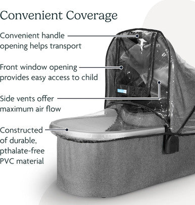 UPPAbaby Bassinet Rain Shield-3