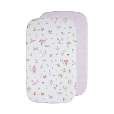 Living Textiles Bedside Sleeper Fitted Sheet 2pk-3