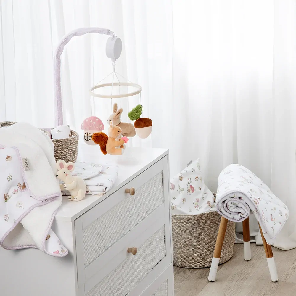 Living Textile Musical Mobile Set-7