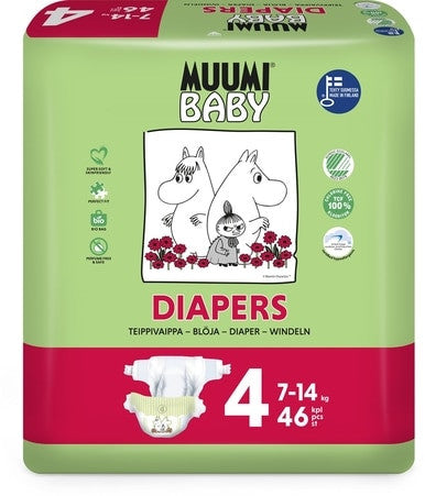 Muumi Baby Nappies Maxi 46s-1
