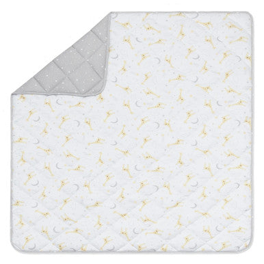 Living Textiles Jersey Cot Comforter - Noah/Grey Stars-2