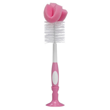 Dr Browns Bottle Cleaning Brush Large - Pink-2