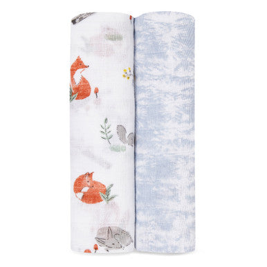 Aden & Anais Classic Swaddle 2pk-1
