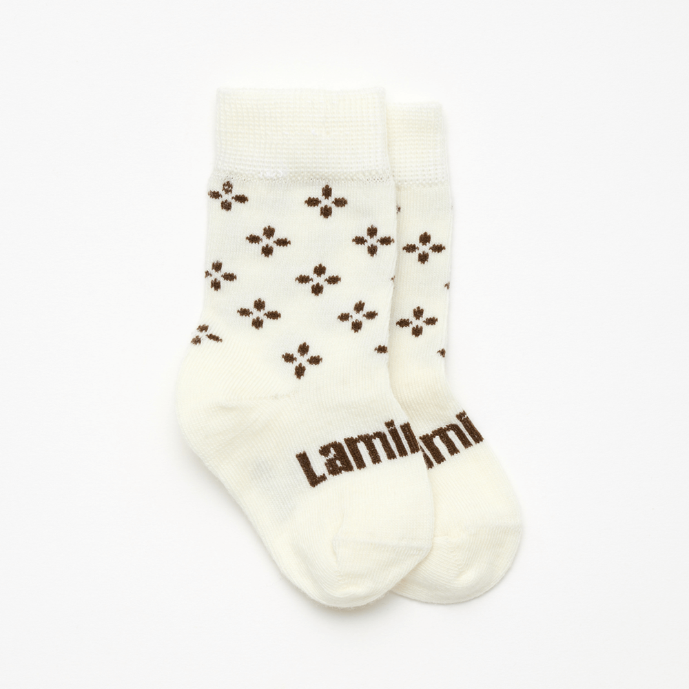 Lamington Baby Merino Wool Crew Socks - Autumn-1