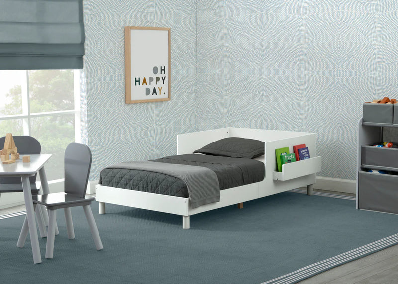 Sleep N Store Toddler Bed with Interchangeable Shelf-2