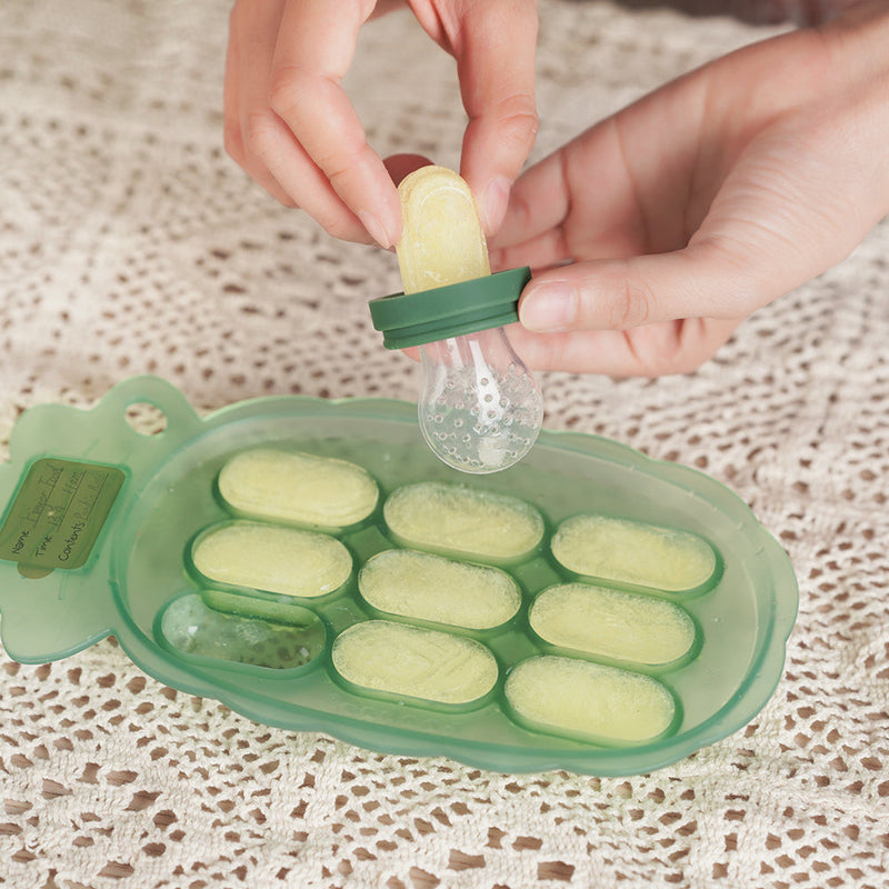 Haakaa Flower Fresh Food Feeder & Cover Set-14