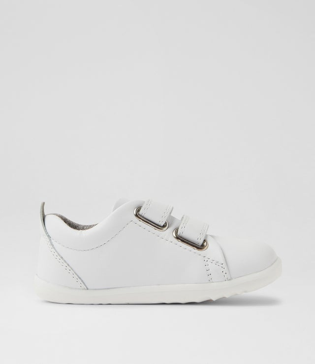 Bobux Step Up Grass Court - Optical White-3