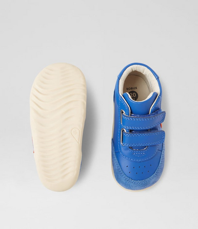 Bobux Champ High Ankle Boots - Olympian Blue-2
