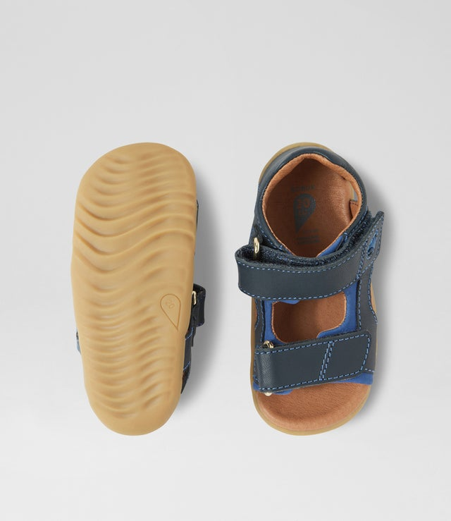 Bobux Step Up Strand Sandal - Navy-2