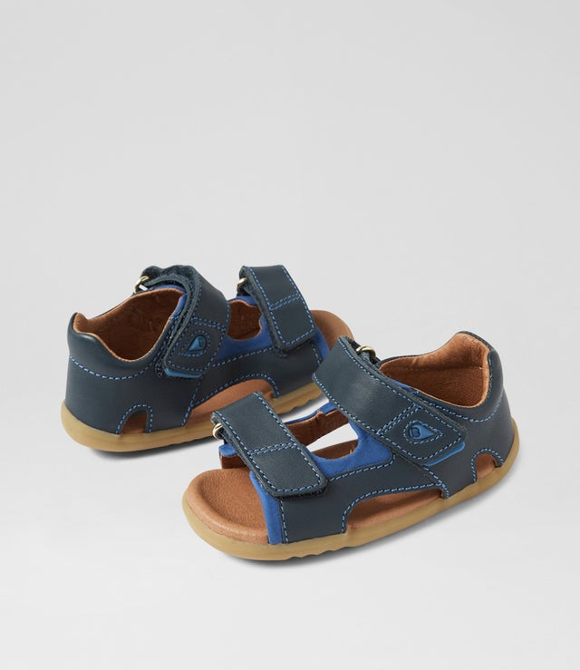 Bobux Step Up Strand Sandal - Navy-1