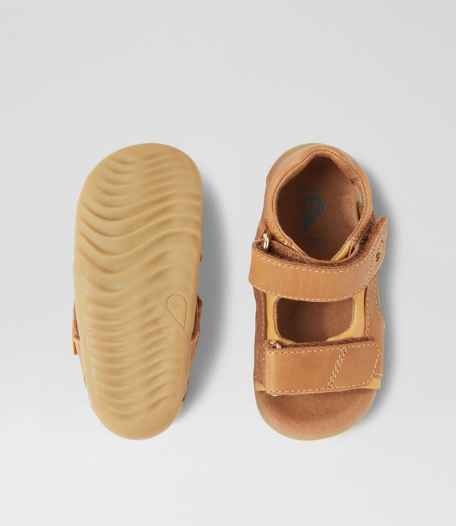 Bobux Step Up Strand Sandal - Caramel-2