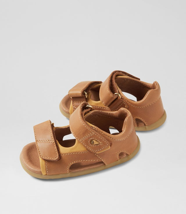 Bobux Step Up Strand Sandal - Caramel-1