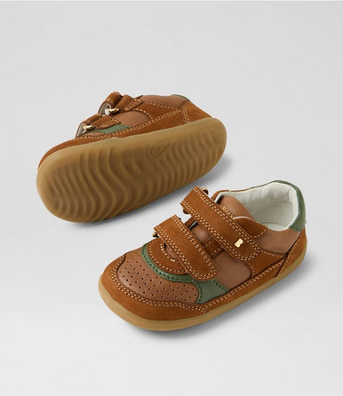 Bobux Hunter Flat Shoes - Caramel-3