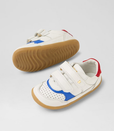 Bobux Hunter Flat Shoes - White-2