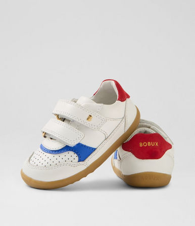 Bobux Hunter Flat Shoes - White-3